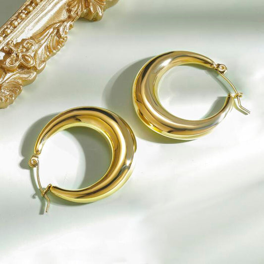 Boucles D'oreilles Rondes