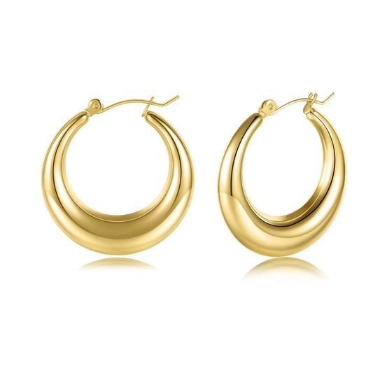 Boucles D'oreilles Rondes