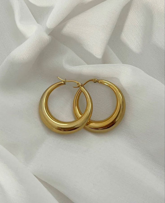 Boucles D'oreilles Rondes