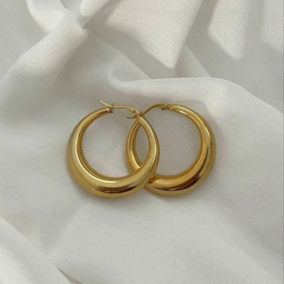 Boucles D'oreilles Rondes