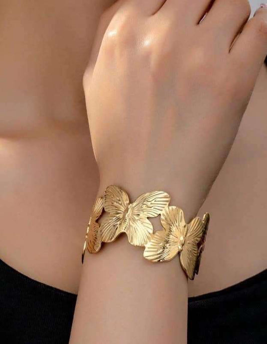 Bracelet Jonc Papillon