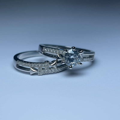 Duo Bagues ✨ Promesses éternelles, Flèches éternelles